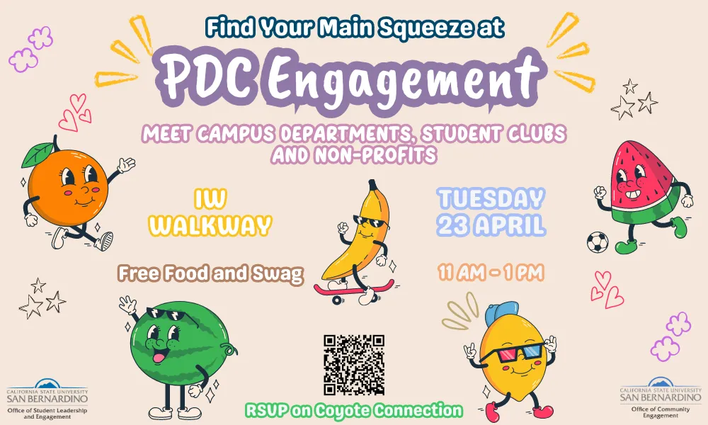 PDC Engagement Expo Flyer